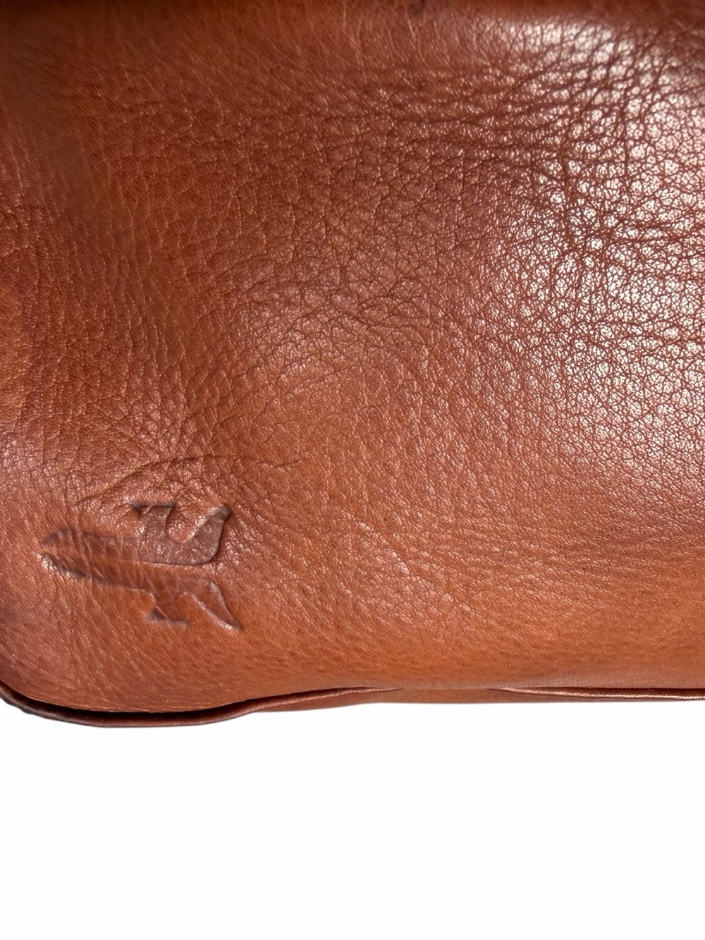 Frye Vintage Work Bag Leather Crossbody Messenger Bag - Picture 9 of 10